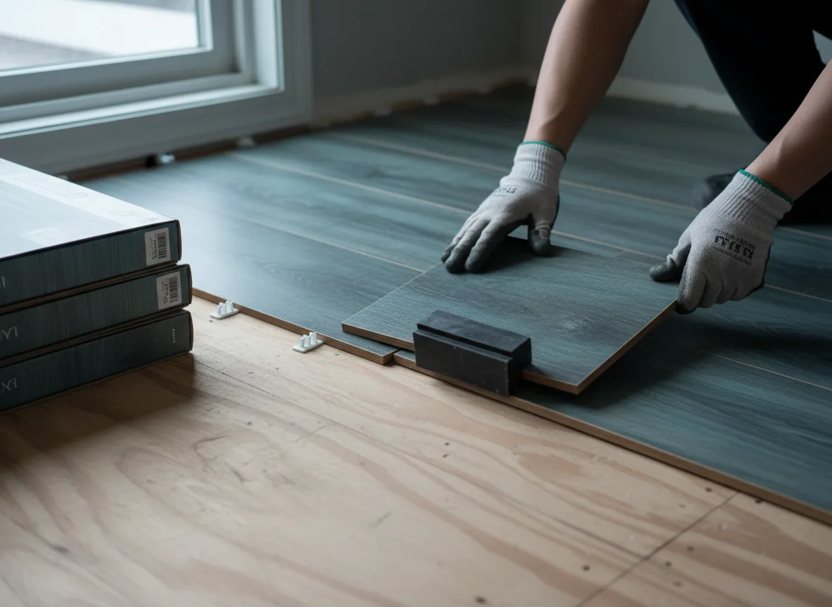 Luxury Vinyl Plank Installation company in Wright City, OK